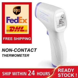 Moti מוצרים רלונטים לתקופה In Stock Thermometer Infrared Digital Non-contact Forehead Infrared Thermometer Baby Adult LCD Backlight Termometro Infravermelh